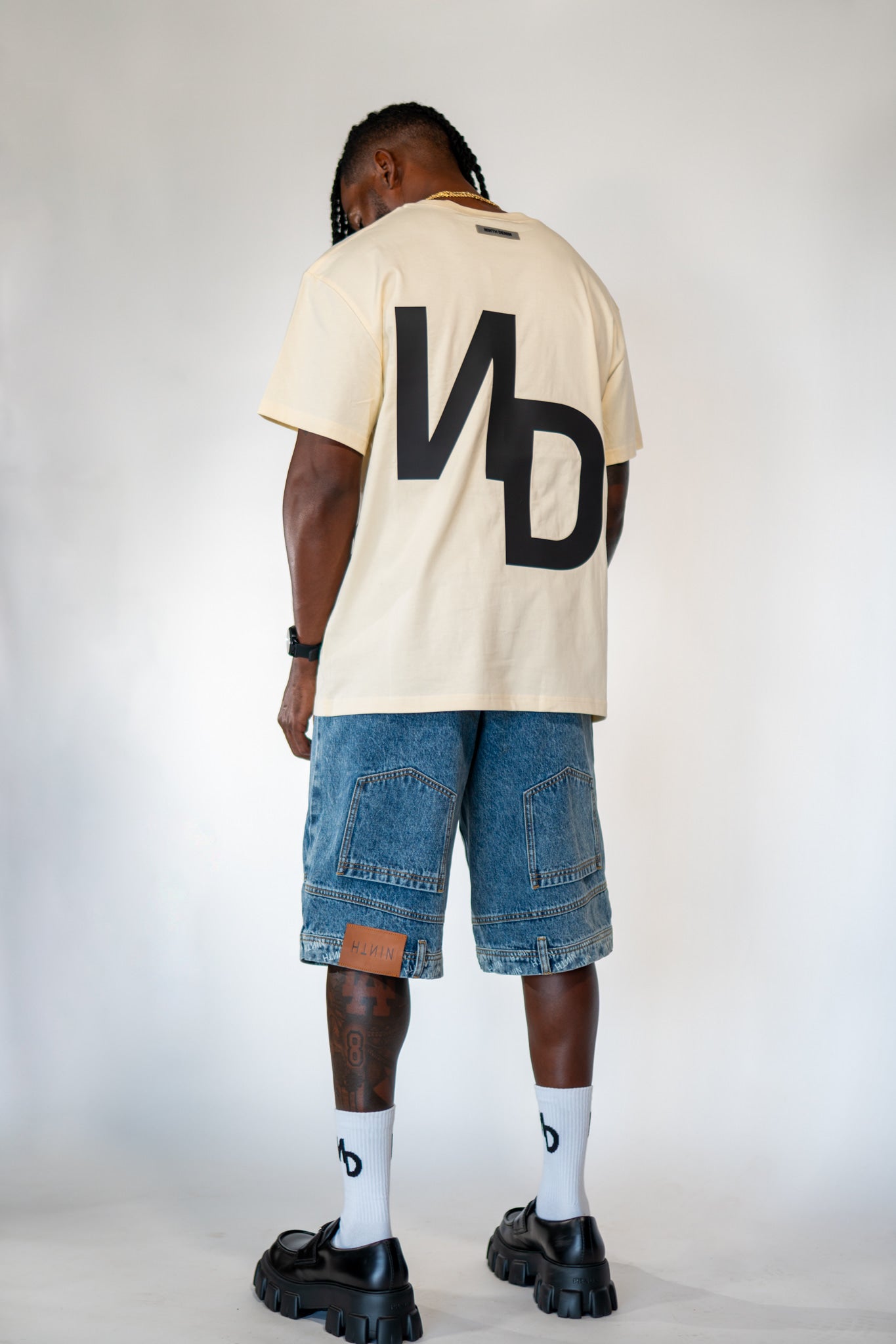 Causal ND Logo Tee With Silicone Print