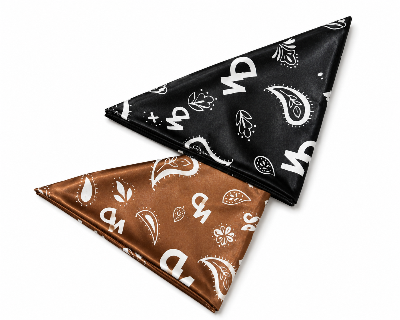 NIИTH DENIM Paisley Satin Scarf