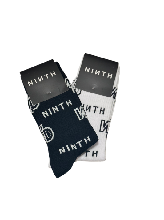 Double Logo Cotton Socks