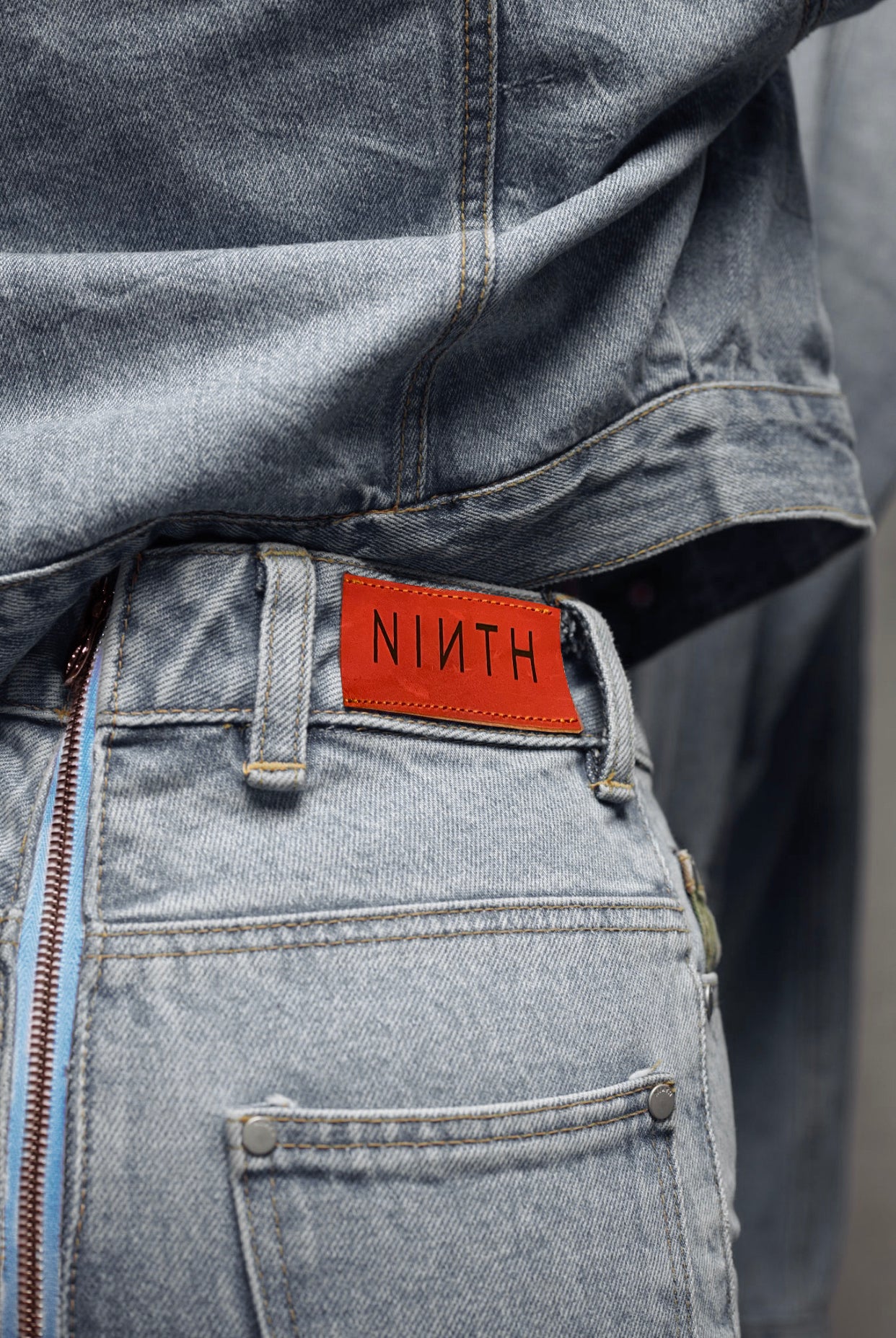 Zip Up Jeans