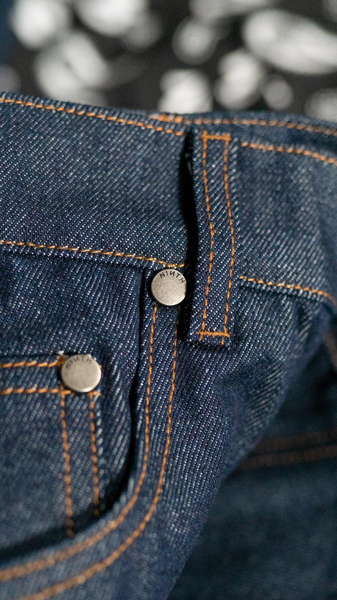 Japanese denim Reversible jeans