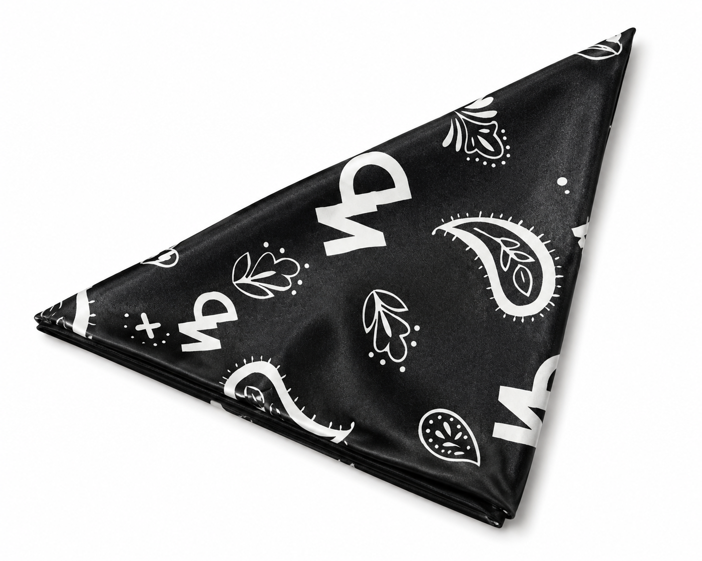 NIИTH DENIM Paisley Satin Scarf