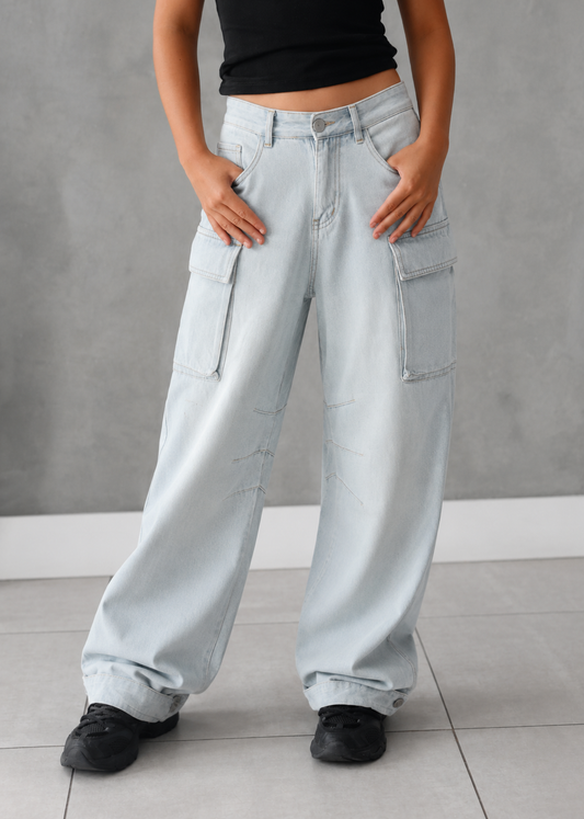 The Cargo Denim Jeans
