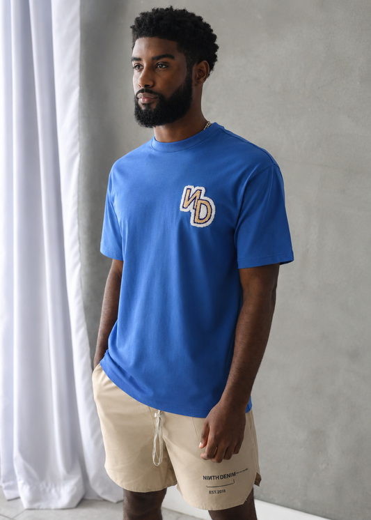 Embossed Chenille Logo Shirt