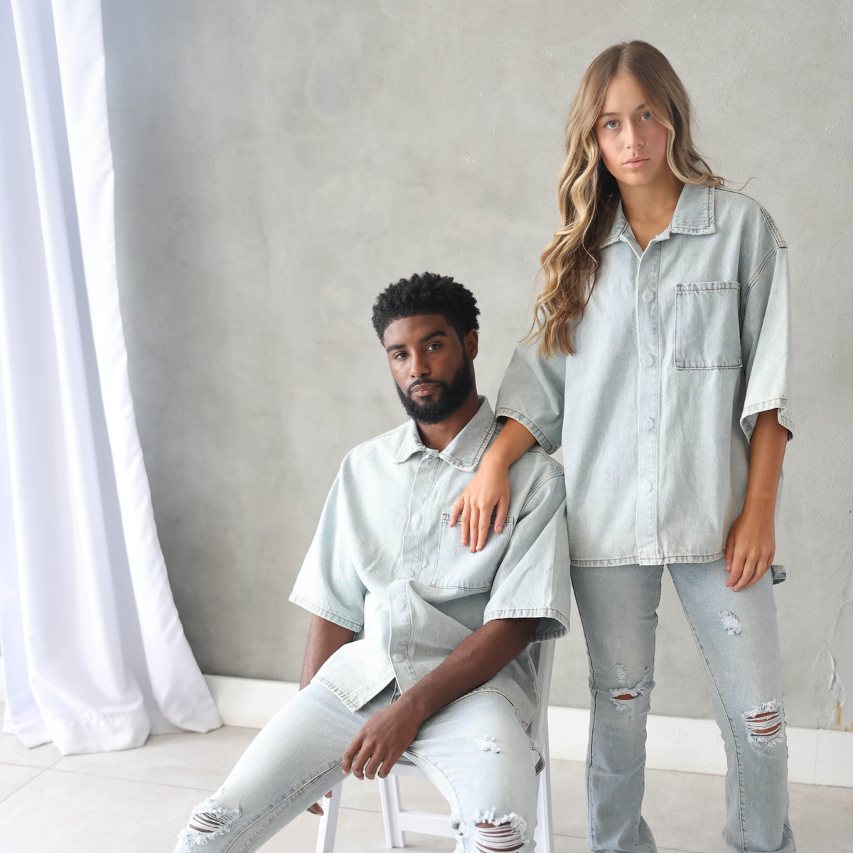 Unisex Denim Jeans