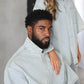 Invisible Button Box Cut Denim shirt
