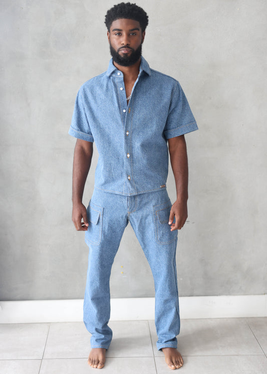 Denim Double Pocket Jeans