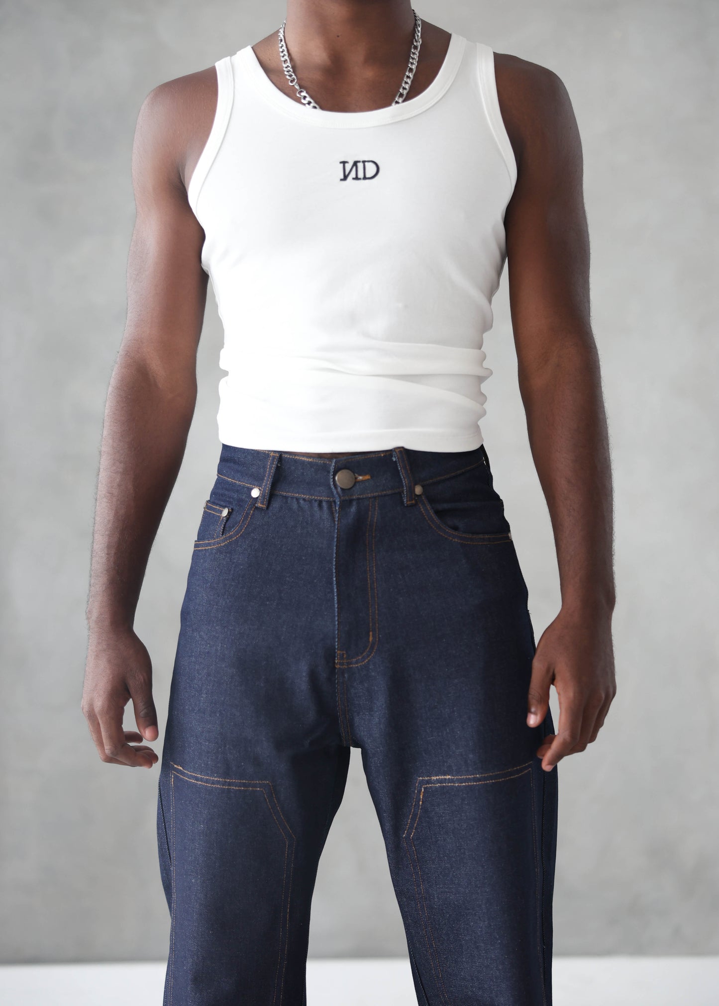 Japanese denim Reversible jeans