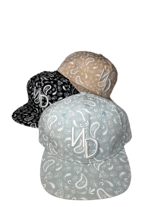 Paisley print Snapback