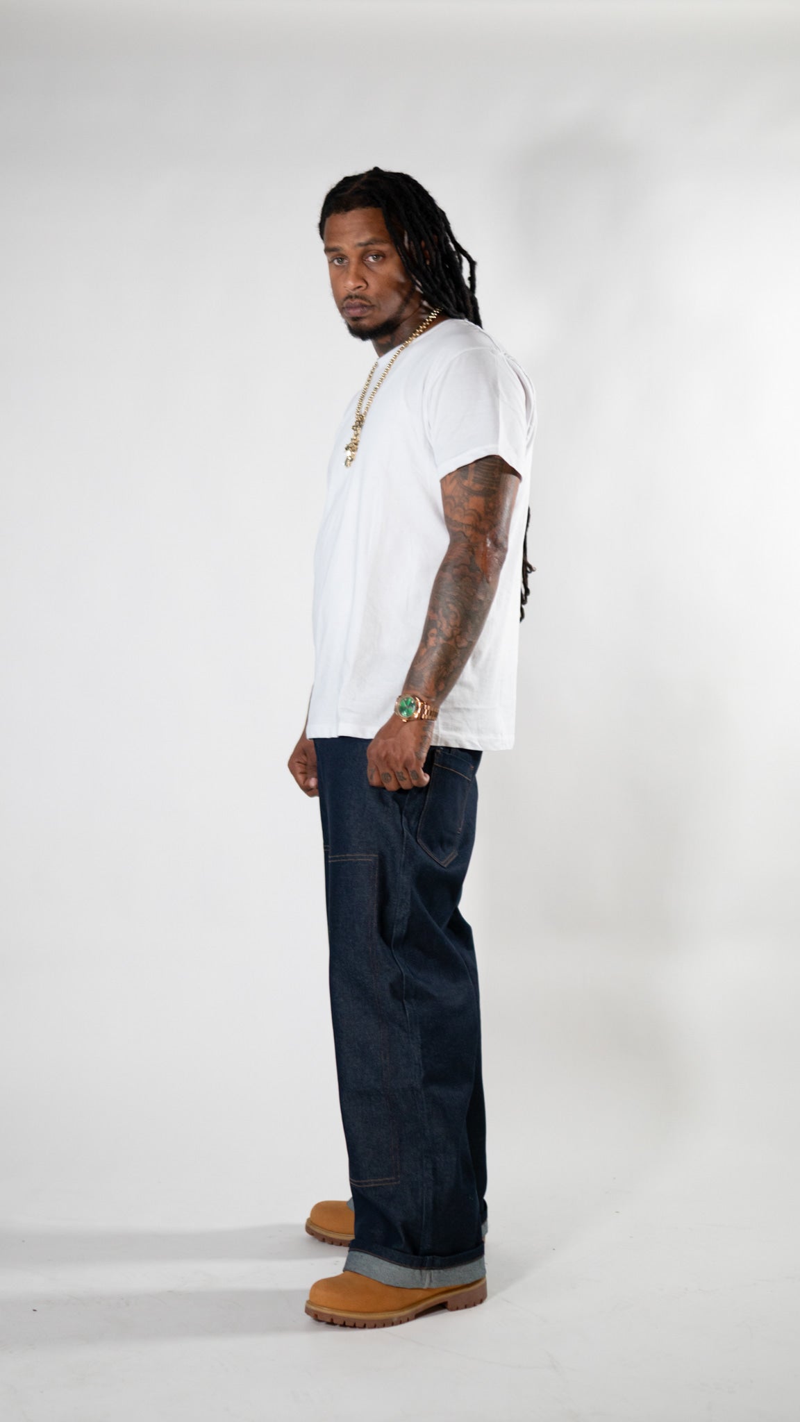 Japanese denim Reversible jeans