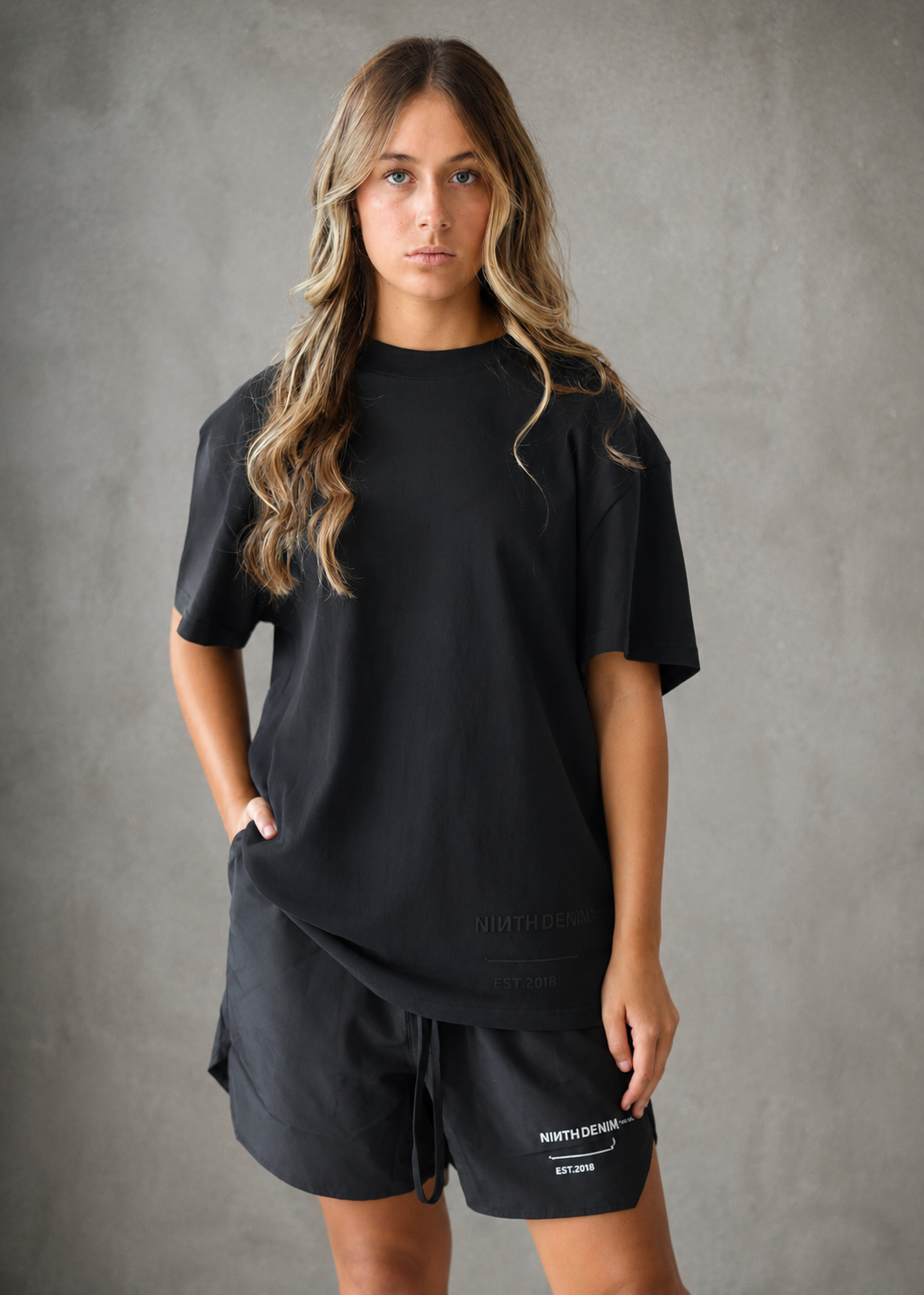 Causal ND Logo Tee With Silicone Print