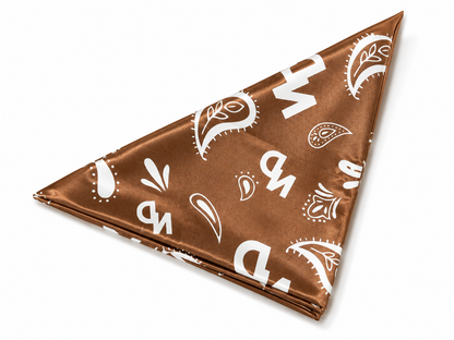 NIИTH DENIM Paisley Satin Scarf