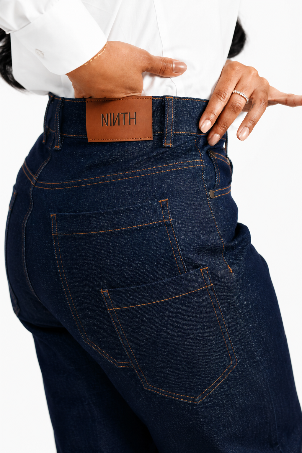Japanese denim Reversible jeans