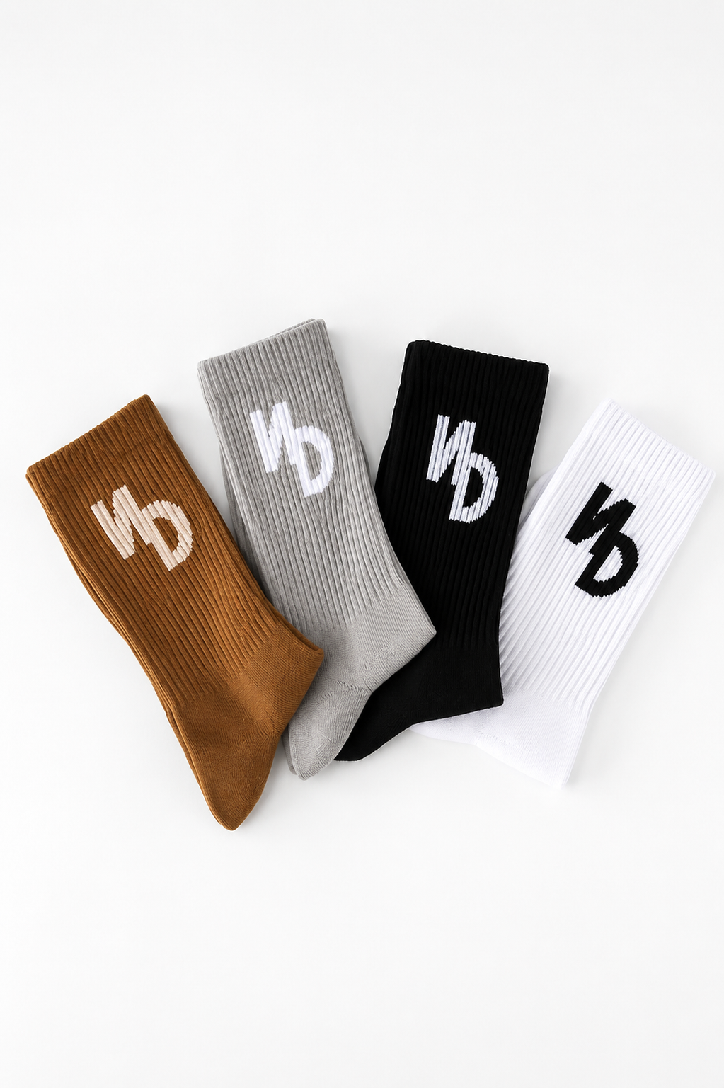 ND LOGO TERRY COTTON ATHLETIC SOCKS