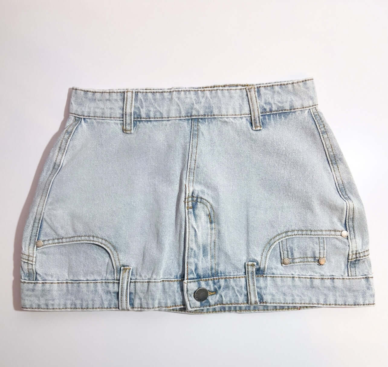 Mini Denim Skirt